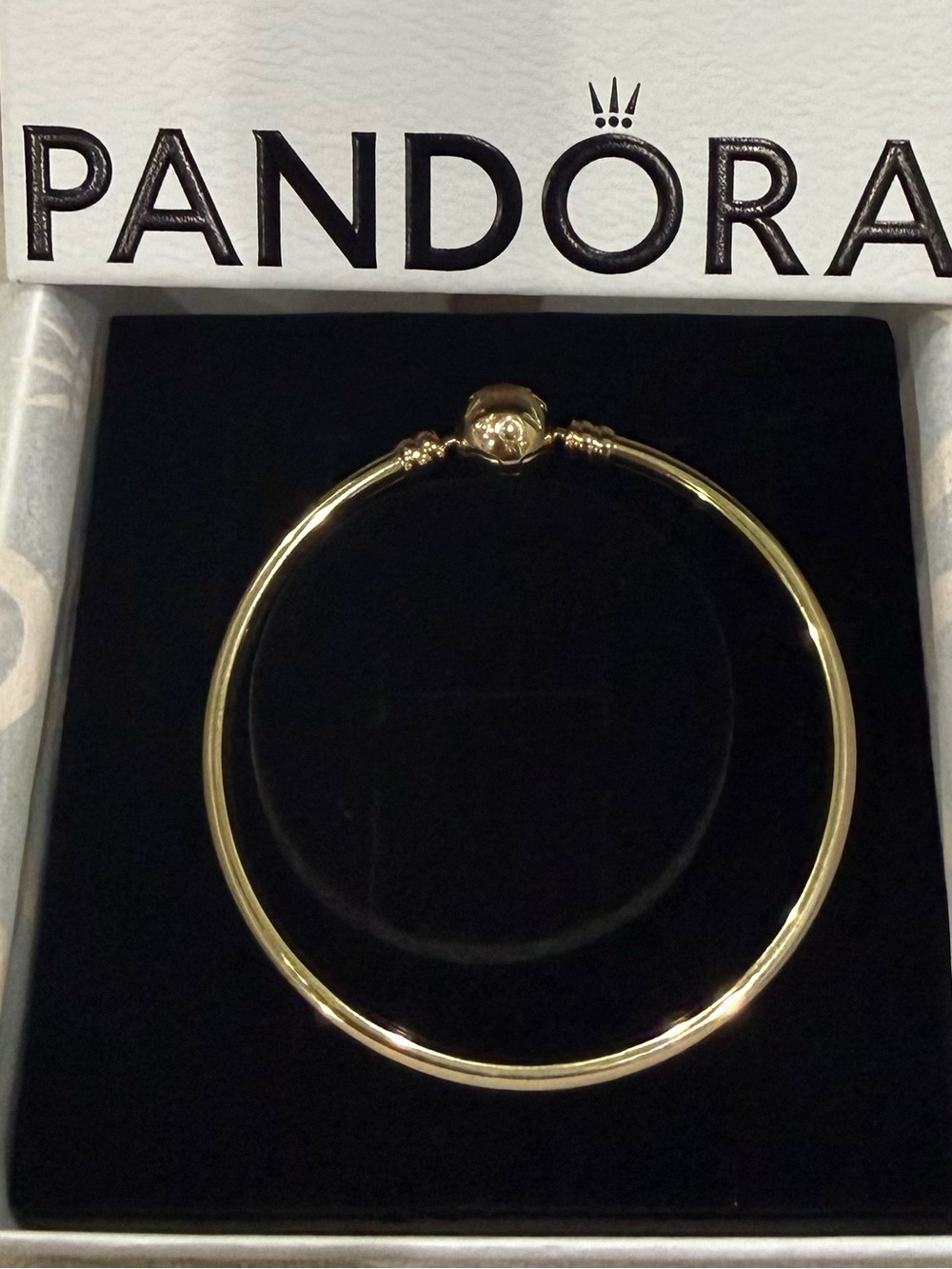 Pandora 14kt Gold Bangle Bracelet